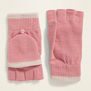 Fingerless Sweater-Knit Gloves